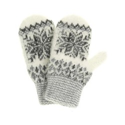 Варежки детские "Снежинка" 3 цвета 0804-33