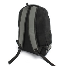 Рюкзак MC-8182,  молодежный 1отд,  1внутр+4внеш.карм,  черный/серый 252715