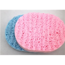 SALE 10% Спонж для умывания в индивидуальной коробочке, эффект легкого пиллинга, 1 шт.