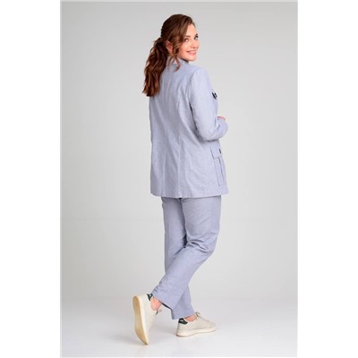 Liona Style 836 синий, Брюки,  Жакет