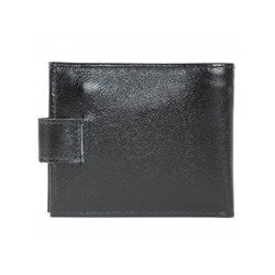 Портмоне мужское Croco-ПР-903 натуральная кожа 3 отд,  3 карм,  черный матовый (3)  207300