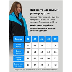 Горнолыжный костюм женский зимний синего цвета 0707S