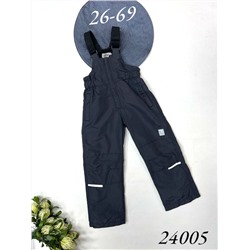 Брюки 24005 т.серый