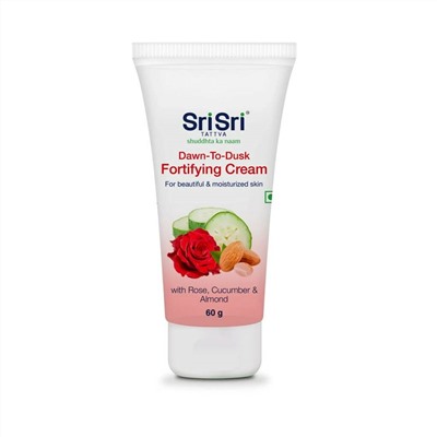 DAWN-TO-DUSK FORTIFYING CREAM, Sri Sri Tattva (От Рассвета до Заката УКРЕПЛЯЮЩИЙ КРЕМ для лица, для красивой и увлажненной кожи, Шри Шри Таттва), 60 г.