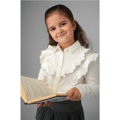 Блузка для девочки с длинным рукавом Happyfox