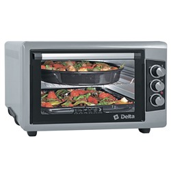 Духовка электрическая 1500 Вт 55 л DELTA D-0550 серая