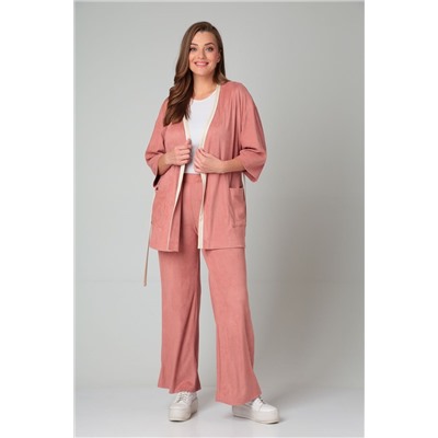 Michel chic 1314 пудра, Кардиган,  Брюки