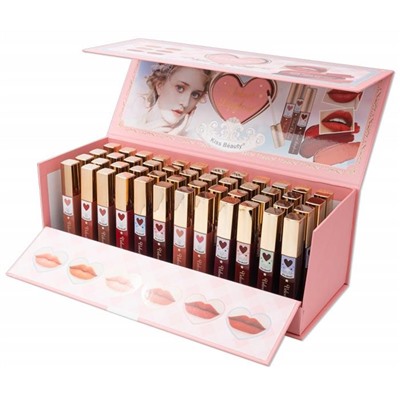 Блеск для губ VELVET LIPGLOSS Лаковый 12тонов 70457-03(B) (мин.12шт.) Karite