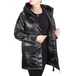 E06 BLACK Куртка демисезонная женская (100 гр. синтепон) HOLDLUCK размер 46