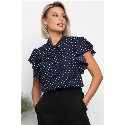 Блуза Челси (синяя) Б13948-6М