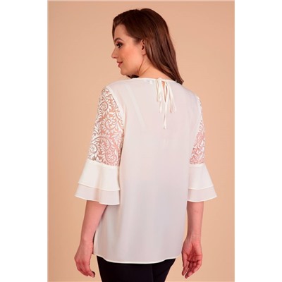 Liona Style 632 белый/темно-синий, Брюки,  Блуза