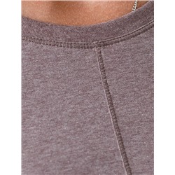 Лонгслив из премиального хлопка с эластаном