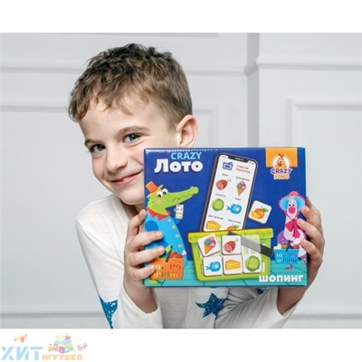 Настольная игра "CRAZY Лото" VT8055-03, VT8055-03