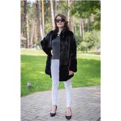 Мехофф Камелия80.223-120 темно-коричневый, Полупальто