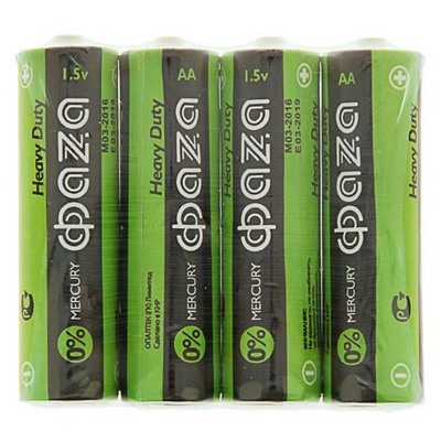 Батарейка  ФAZA Heavy Duty Shrink R06 4шт.