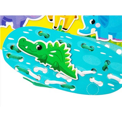 Шнуровки и липучки. «Сафари» BABY TOYS
