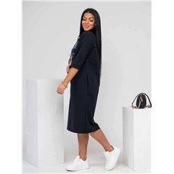 Платье женское Текс-Плюс, цвет синий