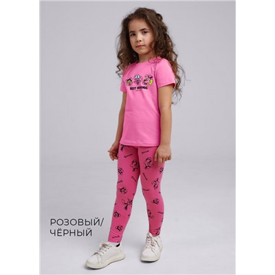 CLE Брюки дев.903633гн, молочный/чёрный