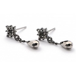 Серьги PR3012 т. сер