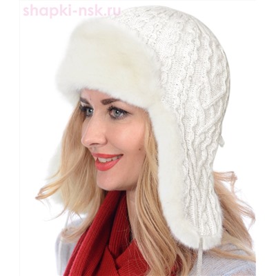 298-З Ушанка женская (56-58)