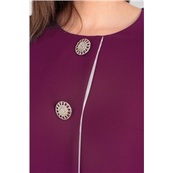 Lady Style Classic 2508/2 винный, Платье