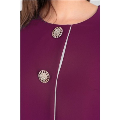 Lady Style Classic 2508/2 винный, Платье