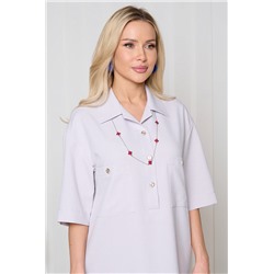 Платье серое в стиле Casual