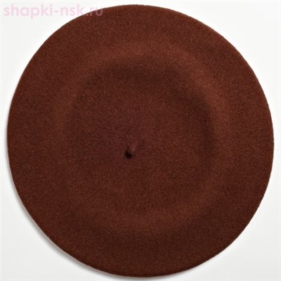 Берет фетр без отделки 11 Берет женский (56-58)