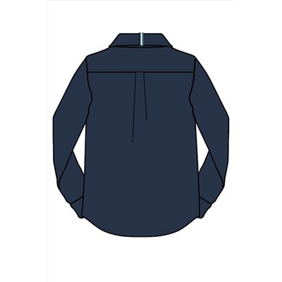 Сорочка текстильная для мальчиков (comfort fit) PLAYTODAY #1026954