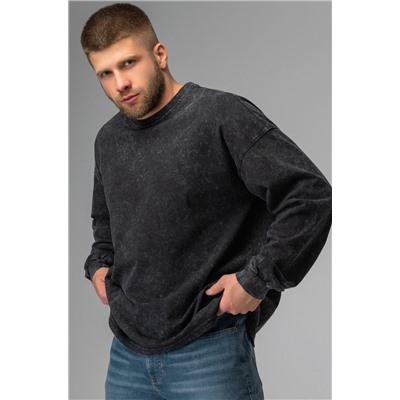 Мужской лонгслив оверсайз Happyfox