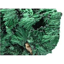 Малахит плисовый сувенирный 77*50*38мм, 195г