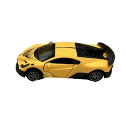 .Машина "Модельки" (метал.)  12см Спортивная открыв. двери / коробка К175А30