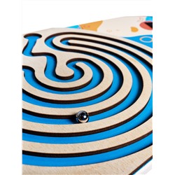 Скейт балансир для детей «Баланс Борд» с лабиринтом (одна точка опоры)