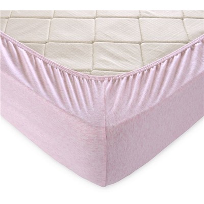 Простыня «Каркаде», Трикотаж, 135-145 г/м2, 90*200*30
