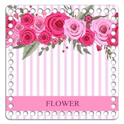 Квадрат 20 см. Rose Box