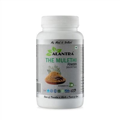 THE MULETHI Powder, Alantra (Травяной порошок (чурна) МУЛЕТХИ восстановление печени, Алантра), 100 г.