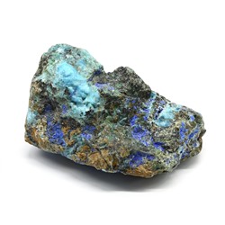 Коллекционный камень азурмалахит 75*50*40мм, 144г