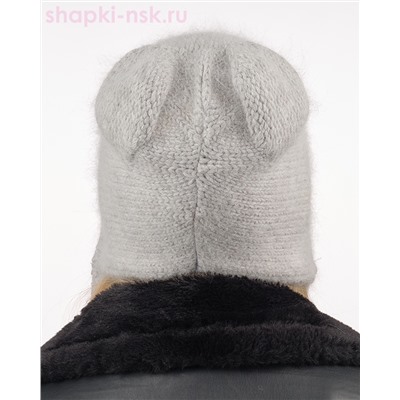 05014Ag Тедди ангора Чепчик женский (54-56)