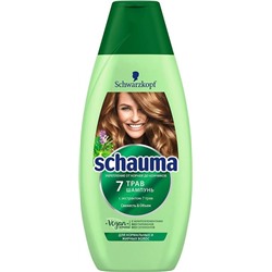 SCHAUMA Шампунь 380мл Семь трав