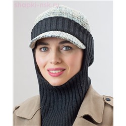 11-ШК-Д Комплект женский (бейсболка+снуд) (56-58)