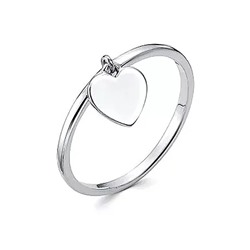 Кольцо из серебра без вставки, В10-1145
