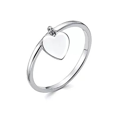 Кольцо из серебра без вставки, В10-1145