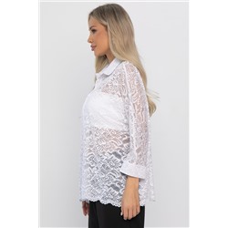 Рубашка кружевная Аристократка (белая) Б14511-10М