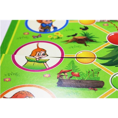Настольная игра ходилка «Помоги своим друзьям Эколятам»