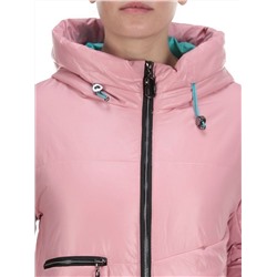8256 PINK Куртка демисезонная женская BAOFANI (100 гр. синтепон) размеры 46-48-50-52-54-56