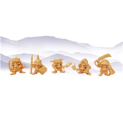 Набор юного археолога для раскопок "Скелеты" (7 фигурок)