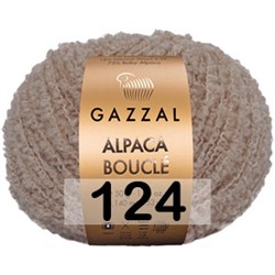 Пряжа Gazzal Alpaca Boucle
