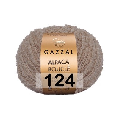 Пряжа Gazzal Alpaca Boucle