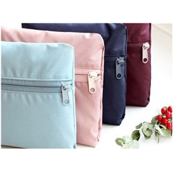 15%Складная дорожная сумка ,1 шт. Цвет светло-голубой.