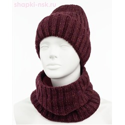 Q 200 D 200 Комплект флис (колпак+снуд) (52-54)